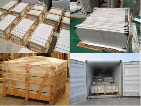 marble  tile packing & loading