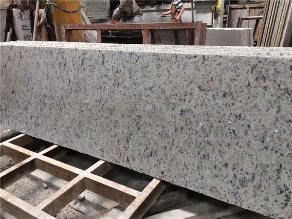 white rose granite slab for wall covering(001)