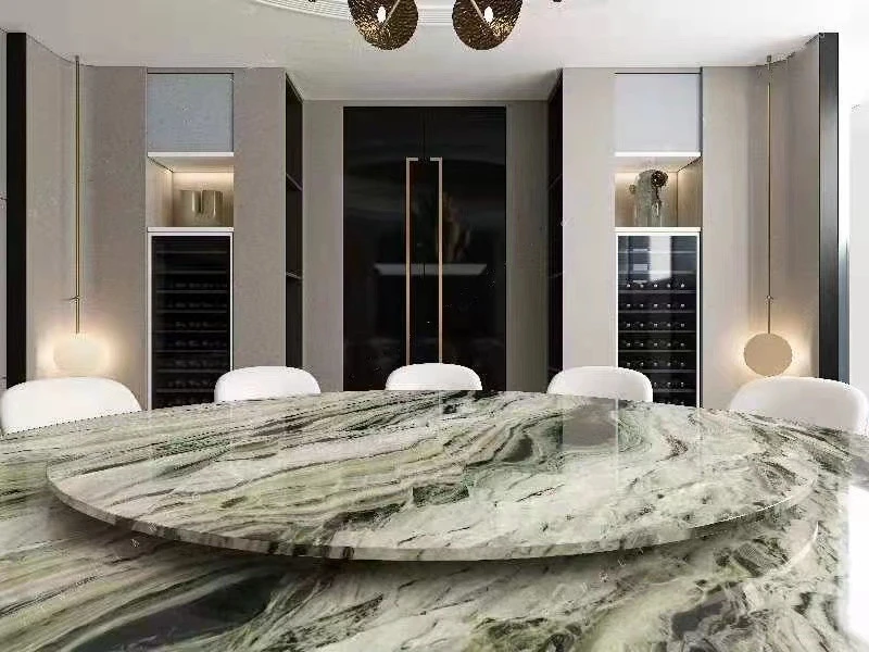 green marble table (1)