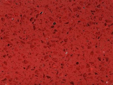 Comptoirs de quartz rouge
