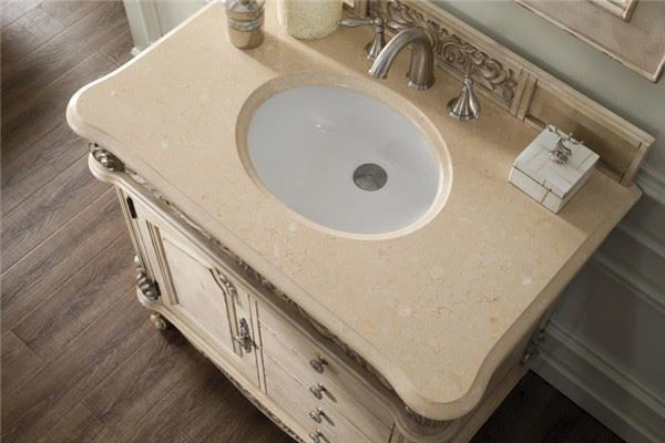 beige marble countertops kitchen