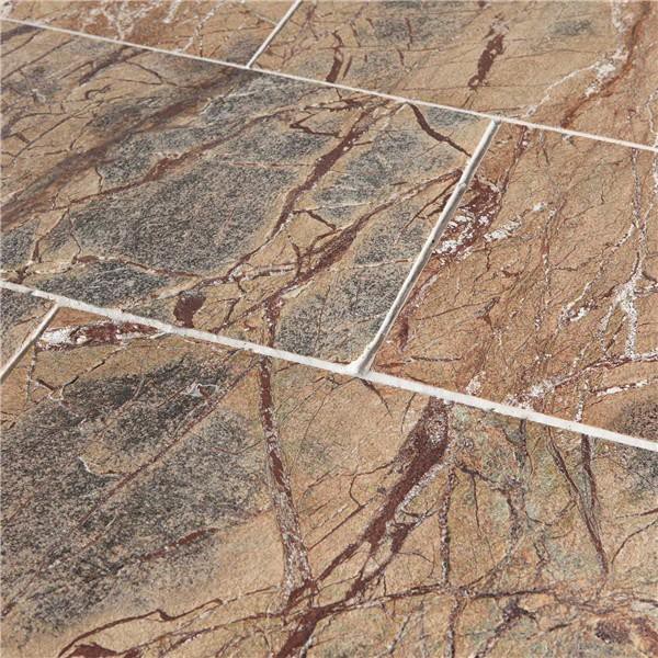 Carrelage en marbre brun forêt
