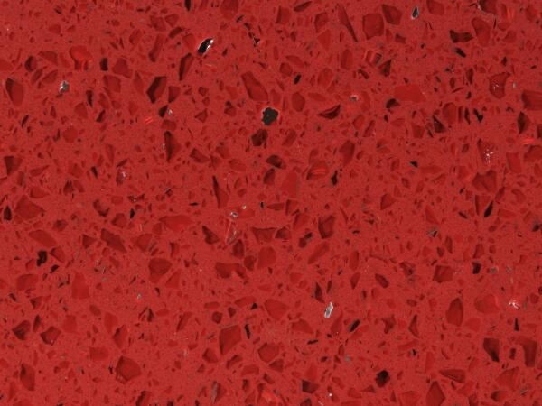 Dalle de quartz rouge