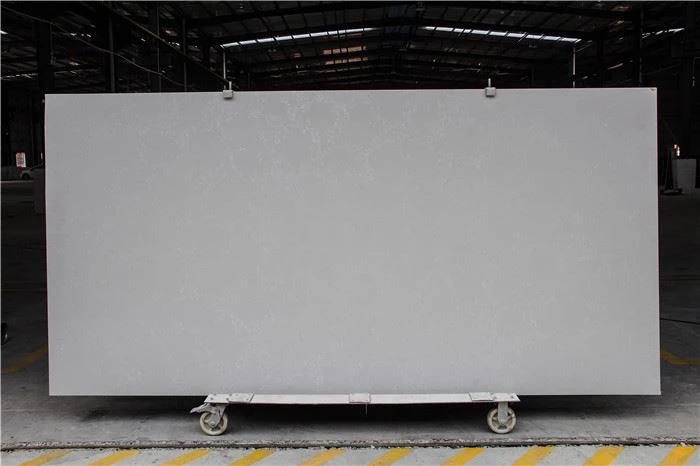 white and grey quartz countertops slab