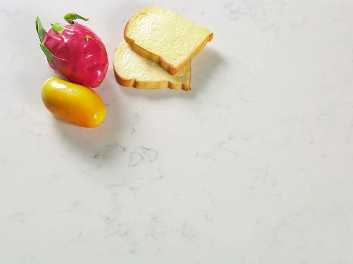Comptoir en quartz blanc Calico