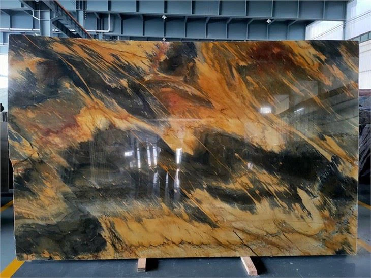 Dalles de quartzite Sky Gold
