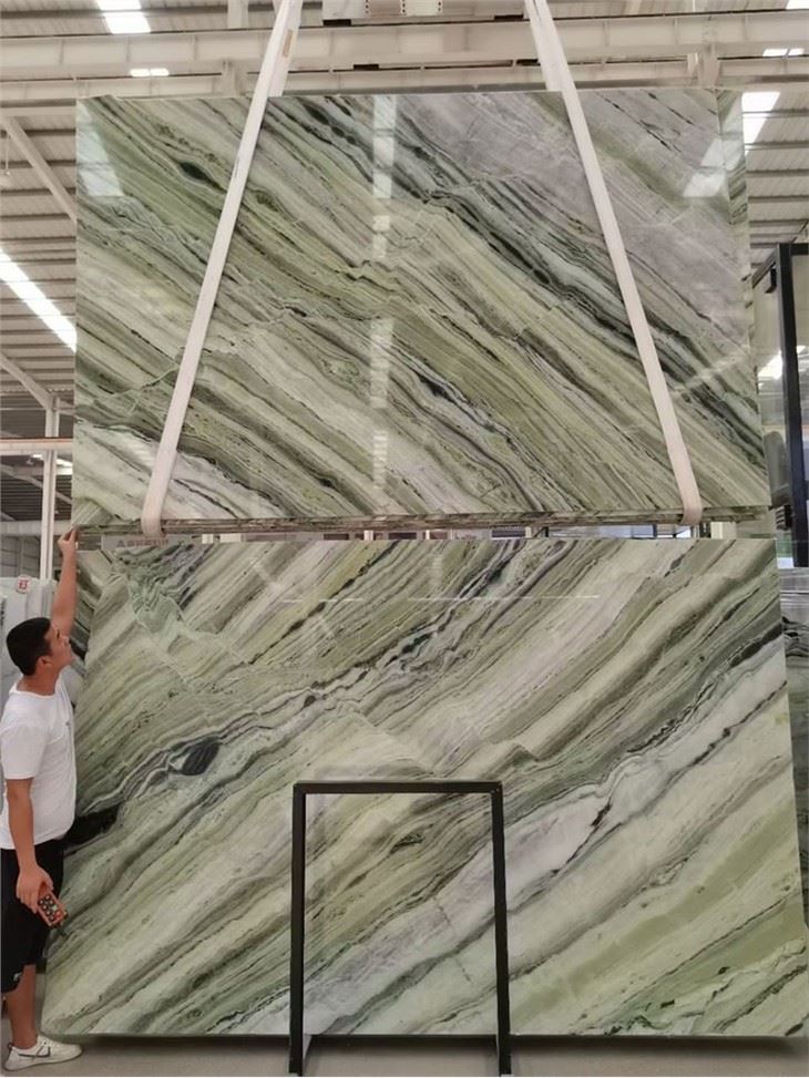 Jade Green Marble Slab