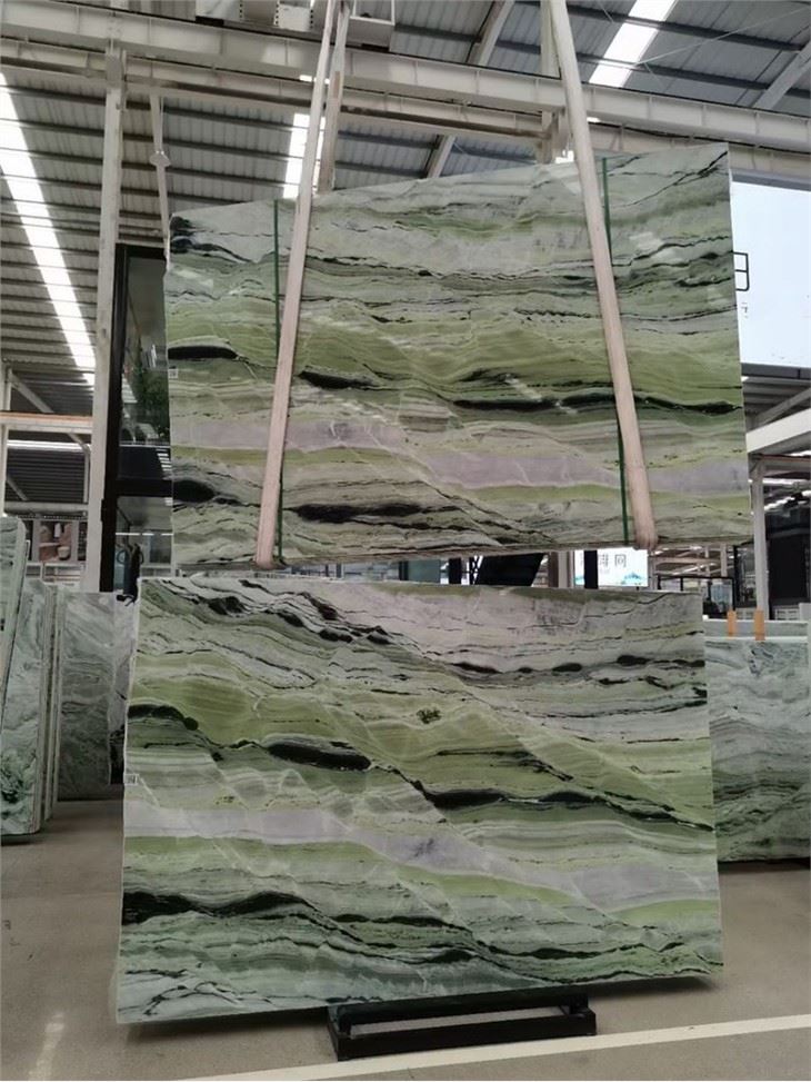 Jade Green Marble Slab