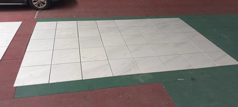 Carreaux de marbre blanc Sivec pour la décoration intérieure