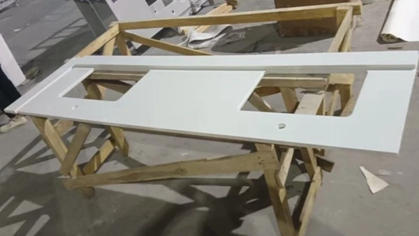 Artificial Super White Marble  Countertops