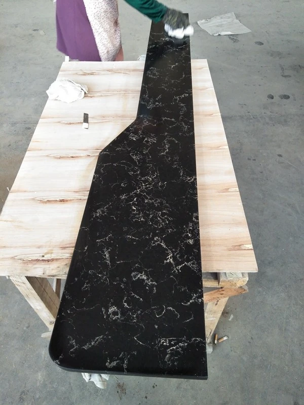 Java Noir quartz countertop