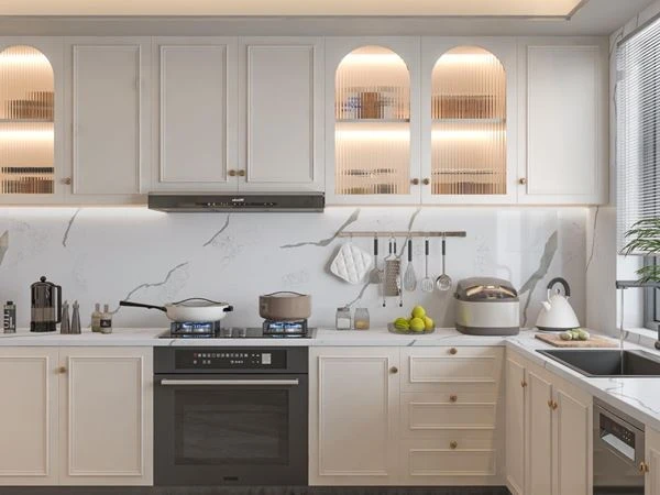 Comptoirs en quartz Calacatta