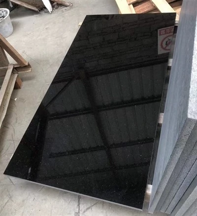 Carrelage de sol galaxie noire