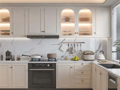Comptoirs en quartz Calacatta
